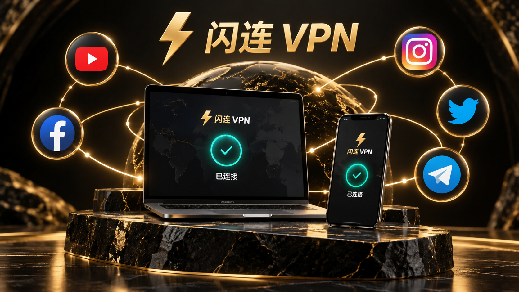 闪连VPN产品功能